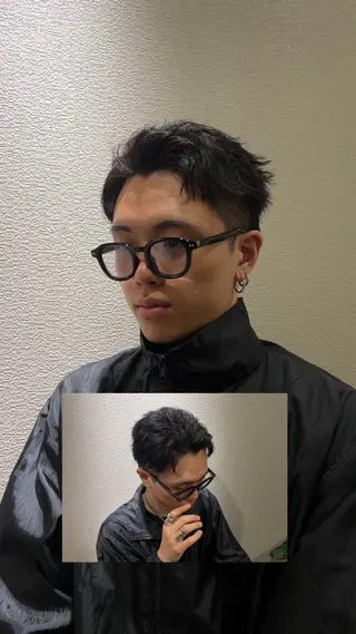 メンズ 小野 眞白のヘアスタイル