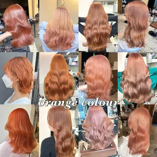 ミディアム カラー 顔まわりの神様✨ 透明感カラー藤嶋秀幸のヘアスタイル