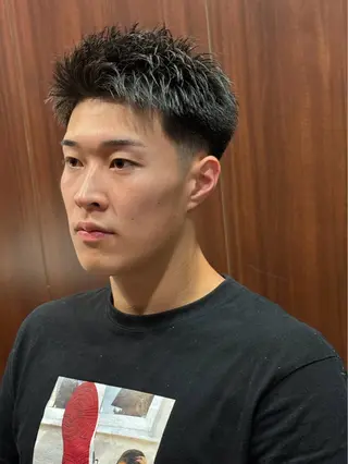 ショート メンズ 永橋 未知のヘアスタイル