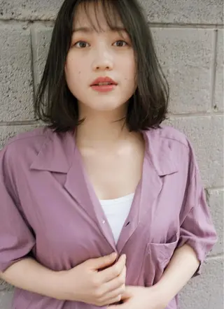 ミディアム カラー 髪を綺麗にする人 似合わせ　DAITOのヘアスタイル