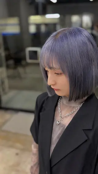 ショート カラー 艶カラー／ナチュラル スタイル/Ayukaのヘアスタイル