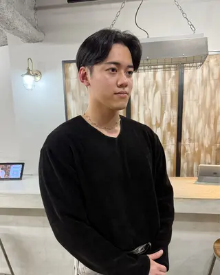 ショート カラー メンズ 【毛流れヘア】 人気No.1/ユウキのヘアスタイル
