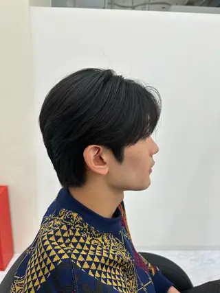 パーマ メンズ 岡部 琉斗のヘアスタイル