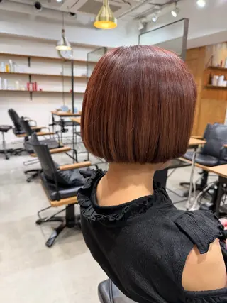 ショート 心斎橋/透明感カラー 🫧アサノハルカのヘアスタイル