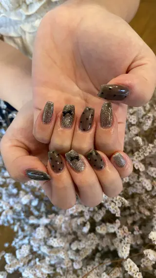 ネイル crystal ⭐︎ colorのネイルデザイン