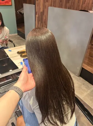 ロング カラー 古田 穂香/似合わせカラーのヘアスタイル