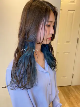 ロング CASANE 大橋康智のヘアスタイル