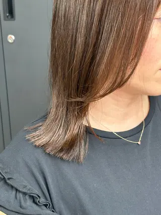 ミディアム 🍳しながわ はるか🍳のヘアスタイル