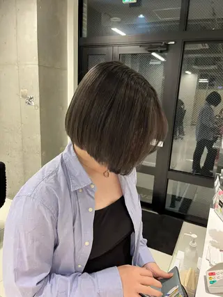 ショート りおな/髪質改善/ カラー /平尾のヘアスタイル