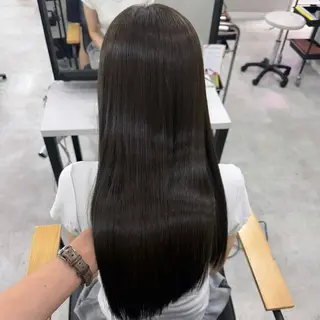 ロング 縮毛矯正\髪質改善 🫧拓都のヘアスタイル