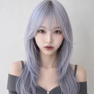 セミロング カラー ❤️🔥ハイトーン /レイヤー/IORIのヘアスタイル