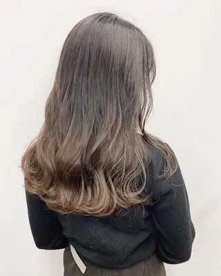 ミディアム カラー パーマ ヘアアレンジ 【公式】amble luxe池袋東口🩷のヘアスタイル