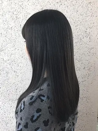 ロング カラー パーマ ヘアアレンジ ✨ハイクオリティ✨ 山本香也のヘアスタイル