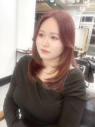 ロング CIEL岡山店／ Chida ⛄️のヘアスタイル