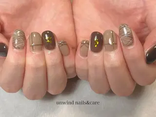 ネイル unwind🕊️ 学芸大学 /持ち込みのネイルデザイン