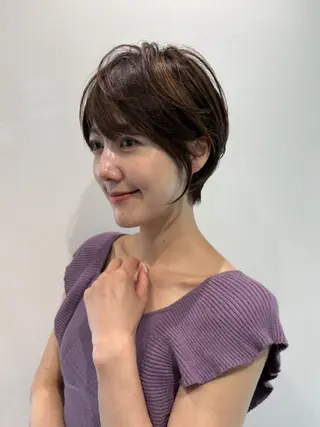 ショート 大人ショート特化 ✄山嵜菜織のヘアスタイル