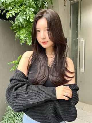 ロング 髪質改善/縮毛矯正 鈴木裕介のヘアスタイル