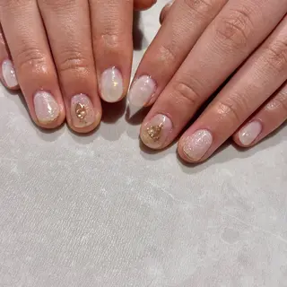 ネイル モデル募集🍑渋谷 Nanamiのネイルデザイン