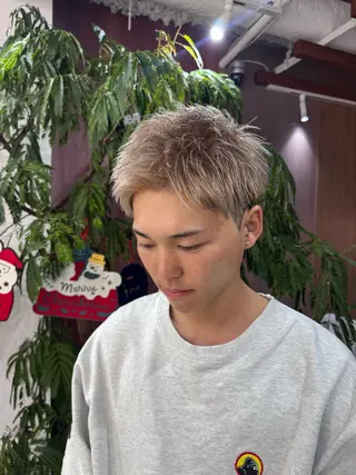 カラー メンズ 個室サロンKAITO メンズ特化美容師のヘアスタイル