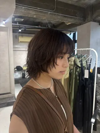 ショート 長崎 紗南のヘアスタイル