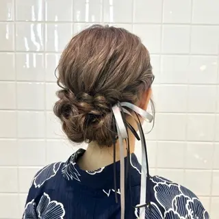 ヘアアレンジ モテhair♡.* マツエク/さくら🍨のヘアスタイル