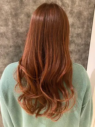 ロング カラー 佐藤 優衣のヘアスタイル