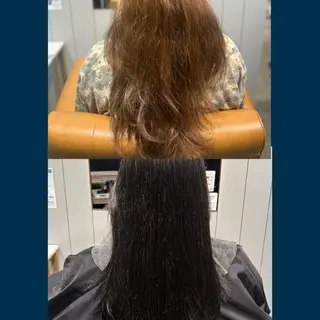 ロング 髪質改善カラー かのん / 카논のヘアスタイル