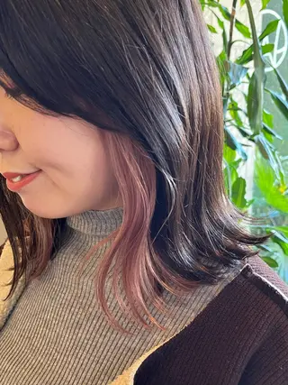 ミディアム カラー AKALA HAIR 西宮店 Juriのヘアスタイル