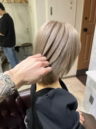 ミディアム カラー 池袋/カラー特化🎨 ロング料金なし🩵のヘアスタイル