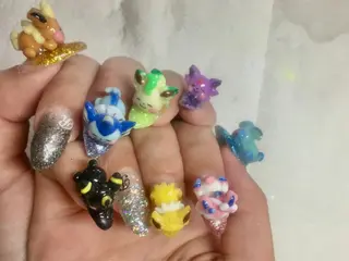 ネイル 新宿ネイルサロン ジェミディローサのネイルデザイン