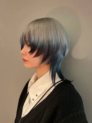 ショート カラー 圧倒的デザイン力 店長🎨RENAのヘアスタイル