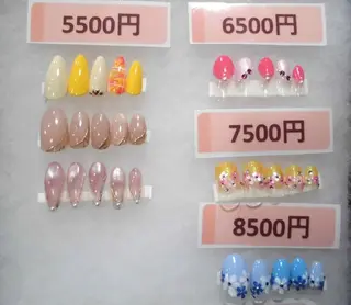 ネイル ネイルサロン Cureのネイルデザイン