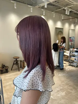 セミロング 篠原 若奈のヘアスタイル