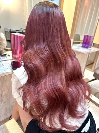 ロング カラー 🦋高瀬寛菜🦋 韓国レイヤーのヘアスタイル