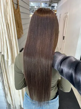 セミロング カラー ダブルカラー メンズパーマ大成のヘアスタイル