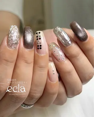ネイル Nail Salon ecla 〜エクラ〜のネイルデザイン