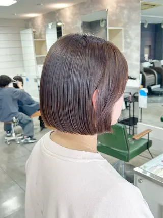 ショート レイヤー/艶髪カラー 森本くるみのヘアスタイル