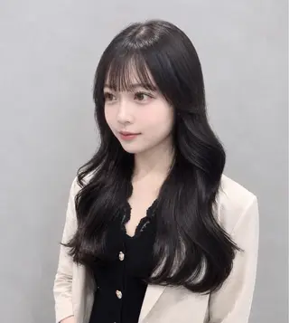 ロング カラー girly上品ヘア 🎀／ベージュikuのヘアスタイル