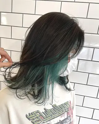 ミディアム カラー ANGELICA JR和歌山店のヘアスタイル