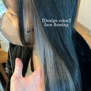 ロング カラー 【髪質改善/縮毛矯正 /カラー】ホサカのヘアスタイル