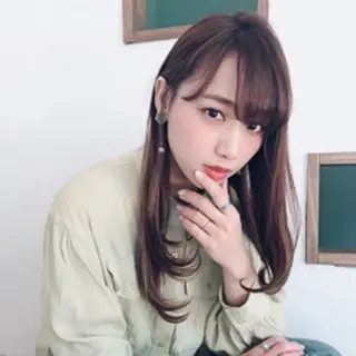 ロング U Kのヘアスタイル