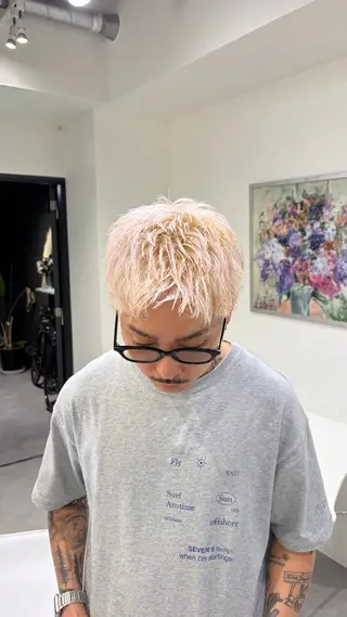 メンズ Hina🔆 CIERA南船場のヘアスタイル
