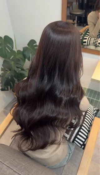 ミディアム カラー IPPO 下北沢のヘアスタイル