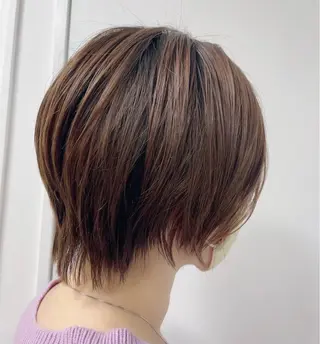 ショート 糸賀 千穂のヘアスタイル