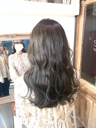 ロング カラー ヘアアレンジ 大宮/山口 竣也のヘアスタイル