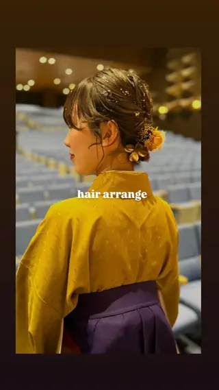 ヘアアレンジ メンズカットパーマ/ ヘアセット🎀Amiのヘアスタイル