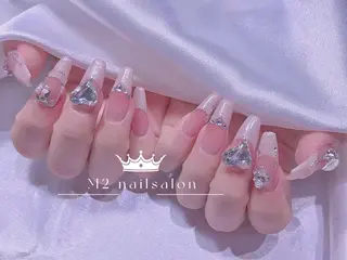 ネイル 長さだし専門店 M2 rikaのネイルデザイン