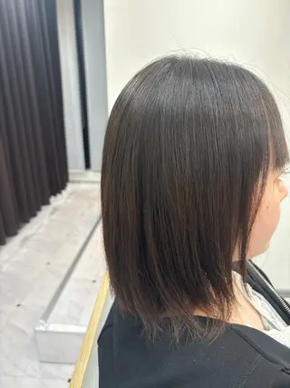 ミディアム 立川/ゆう 縮毛矯正のヘアスタイル