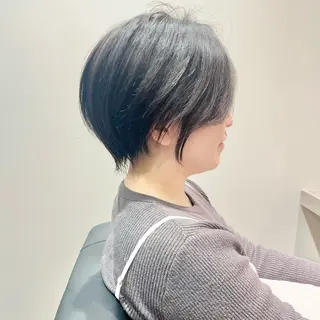 ショート 瀧 元気/ショート/ 白髪ぼかし/髪質改善のヘアスタイル