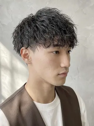 ショート パーマ メンズ aDALil ATSUYAのヘアスタイル